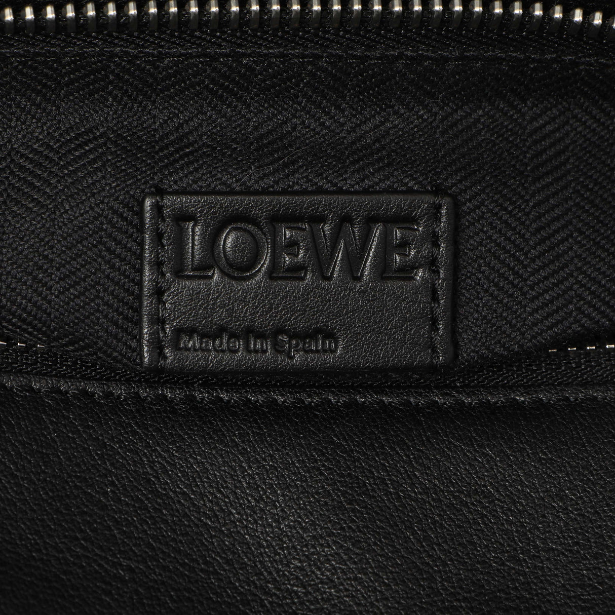 Loewe Black Calfskin Medium Zipper Puzzle Bag Handbags Loewe