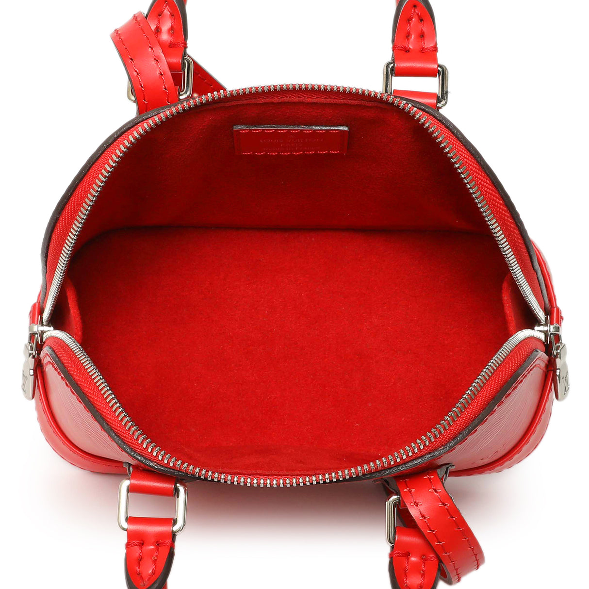 Louis Vuitton Coquelicot Epi Nano Alma Handbags Louis Vuitton