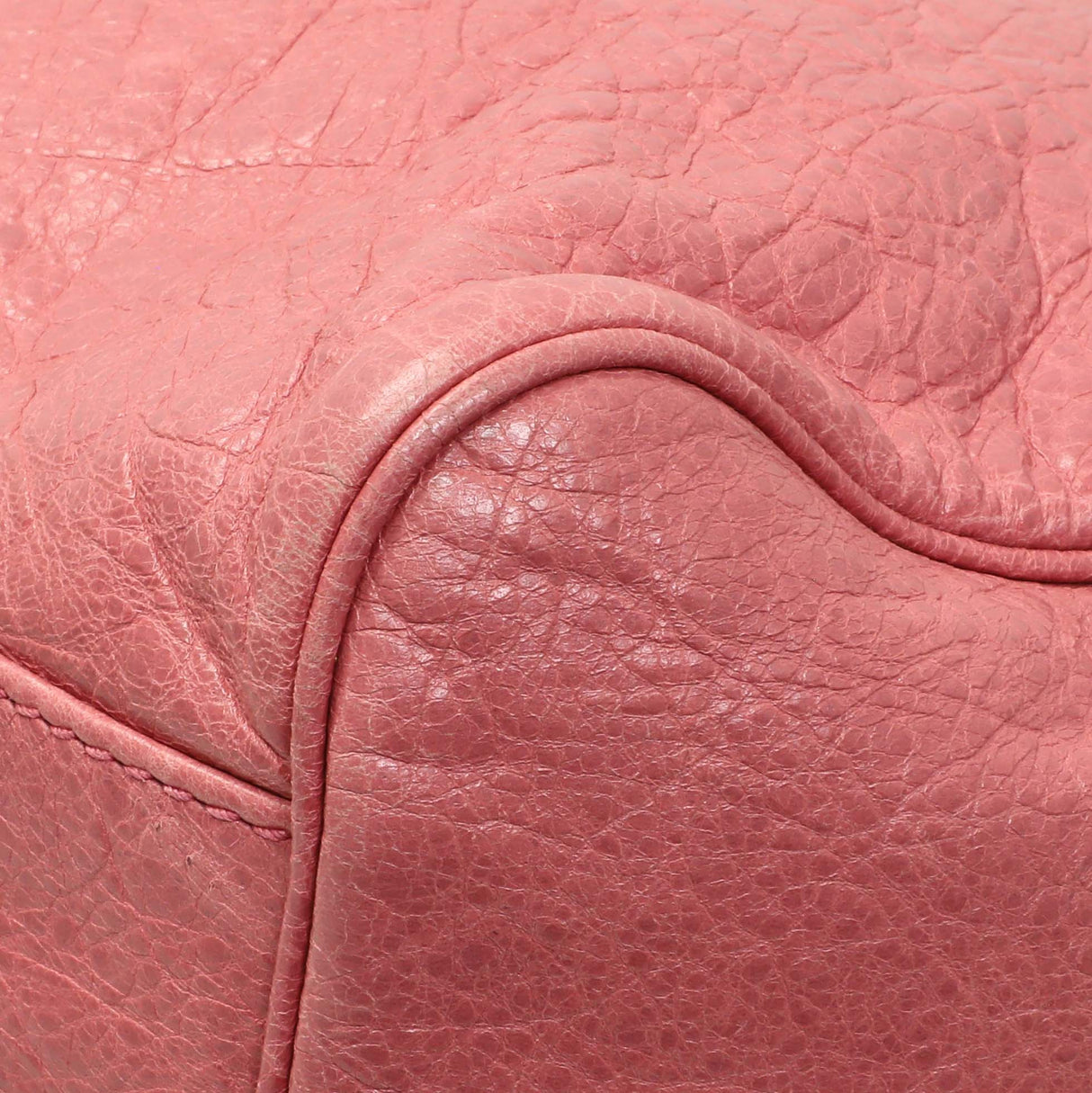 Balenciaga Pink Agneau Classic Gold Hardware Velo Handbags Balenciaga