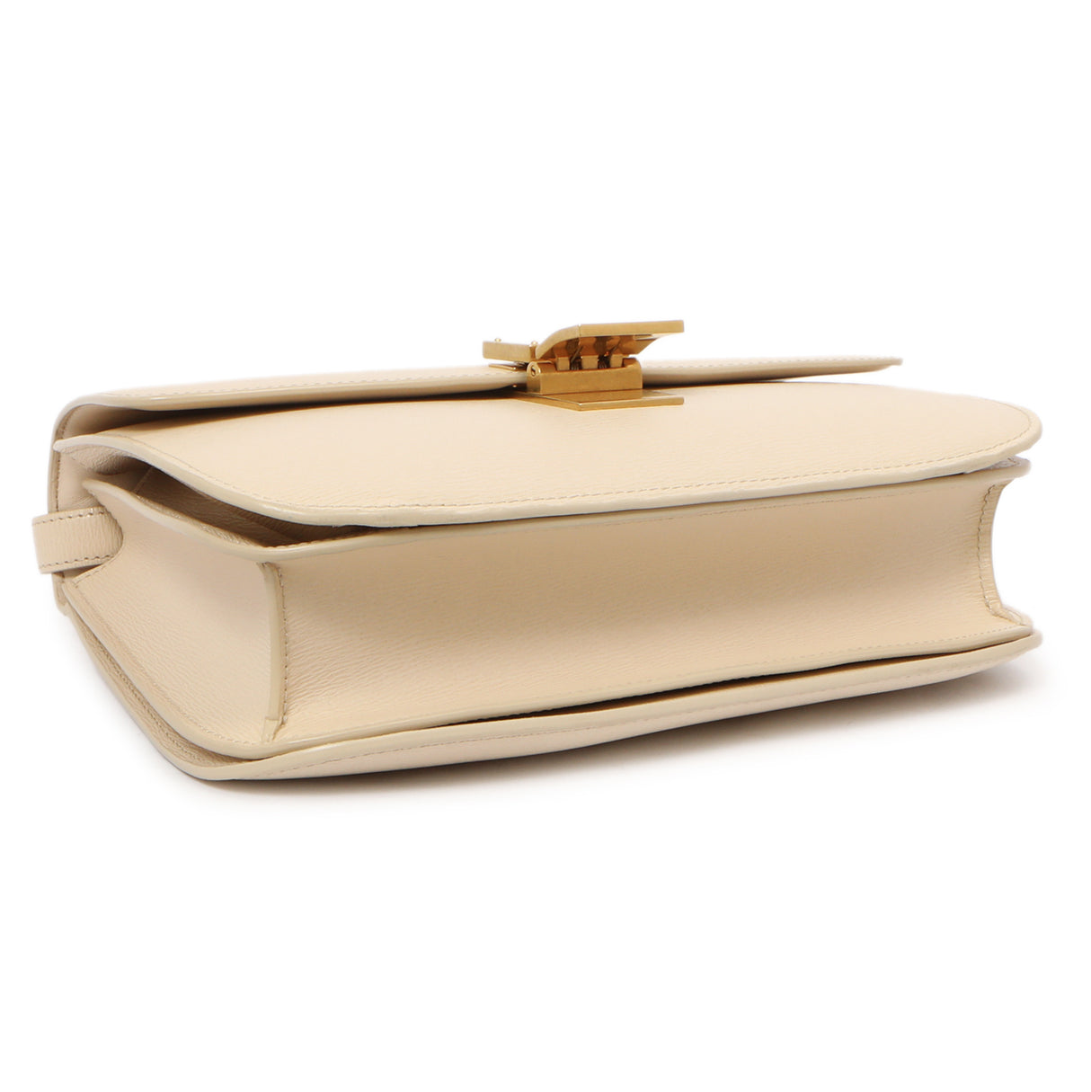 Celine Powder Liege Calfskin Medium Classic Flap Bag Handbags Celine