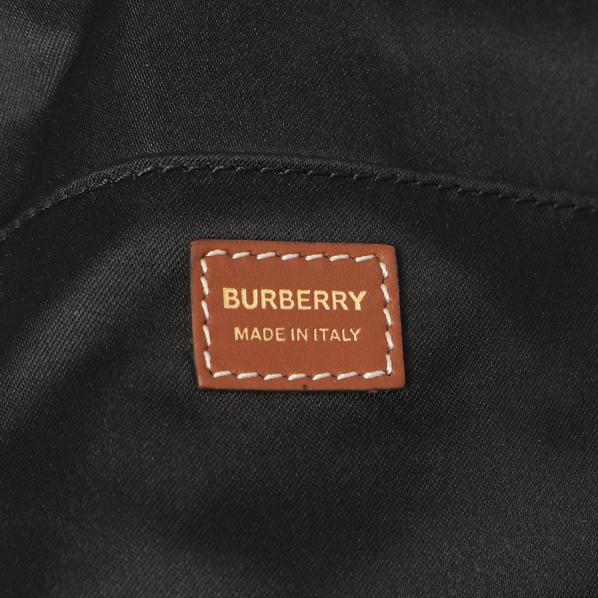 Burberry Orange White Silk Drawstring Pouch Handbags Burberry