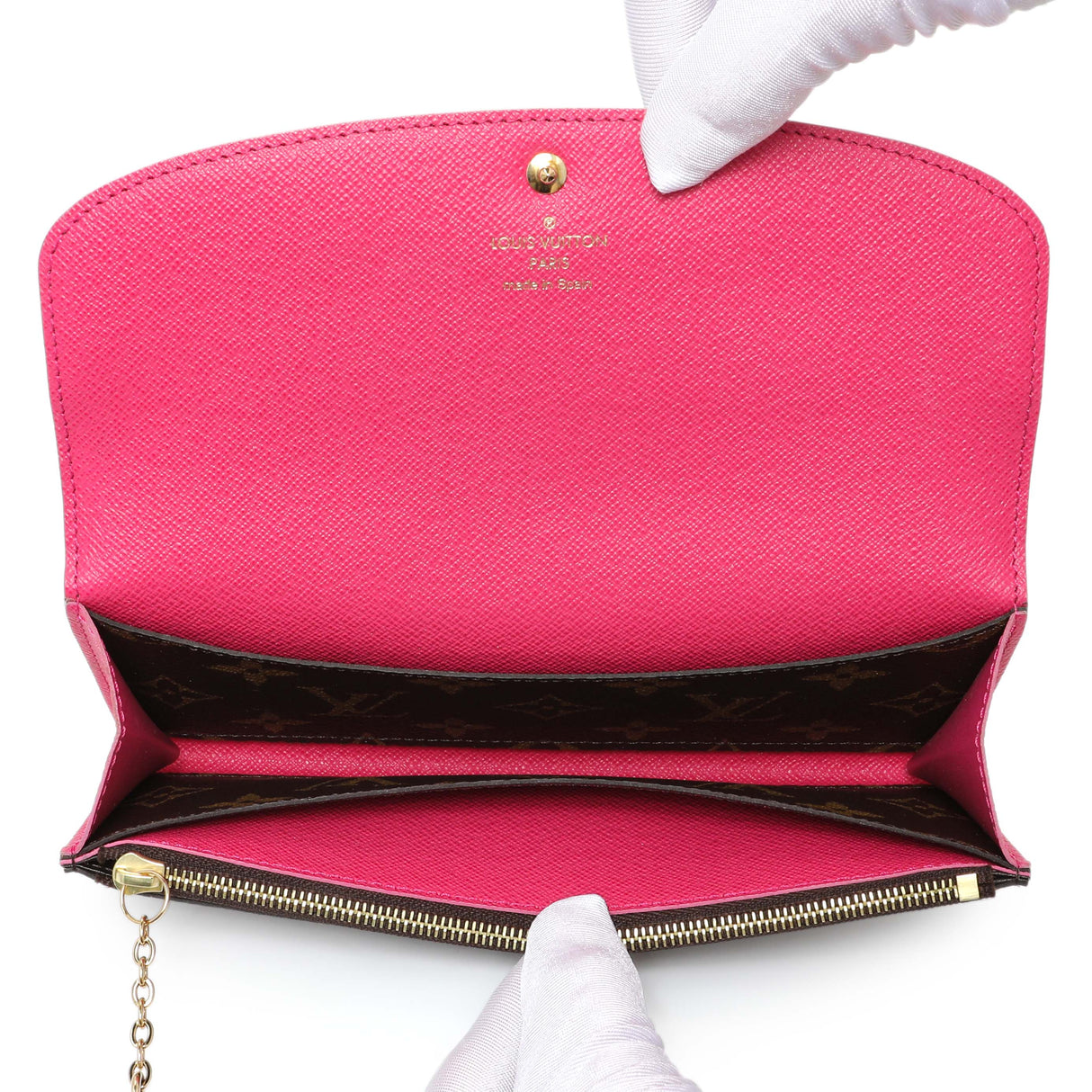 Louis Vuitton Monogram Bloom Flower Emilie Wallet Accessories Louis Vuitton