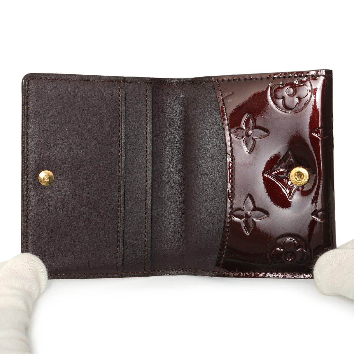 Louis Vuitton Amarante Vernis Ludlow Wallet Accessories Louis Vuitton