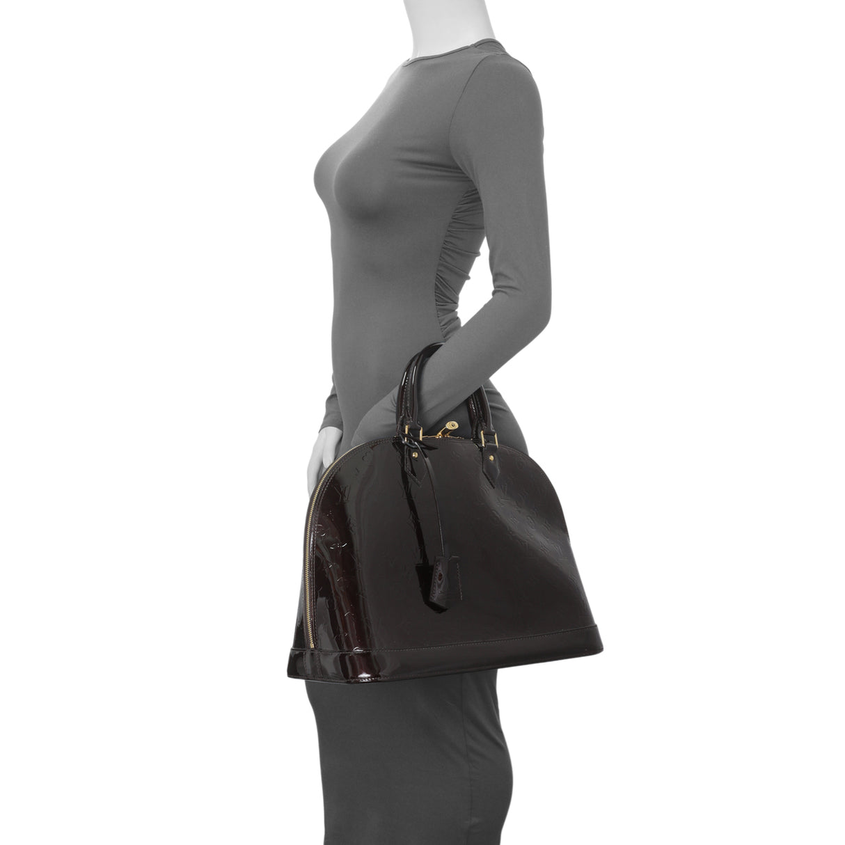 Louis Vuitton Amarante Vernis Alma GM Handbags Louis Vuitton