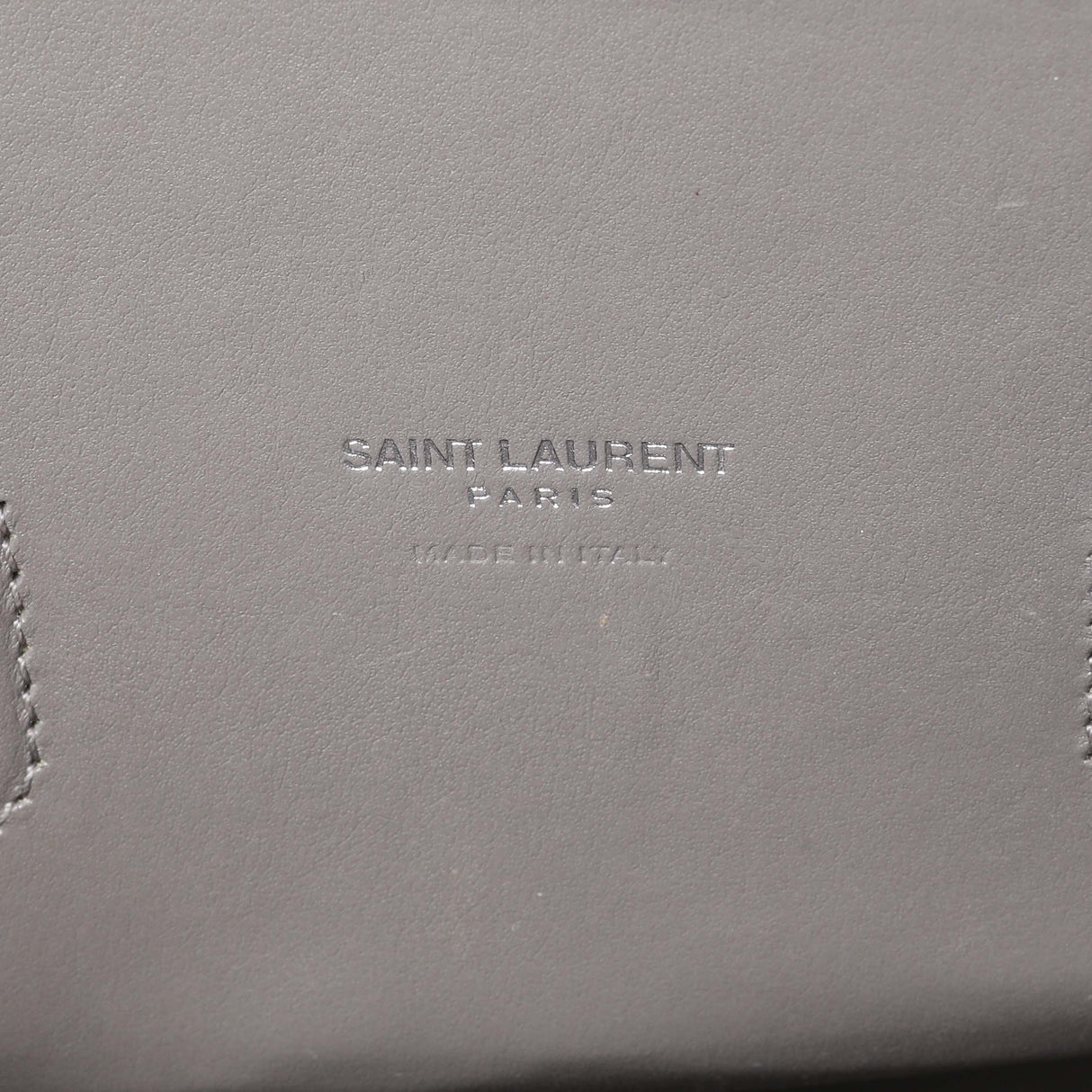 Saint Laurent Grey Croc Embossed Baby Sac De Jour Handbags Saint Laurent