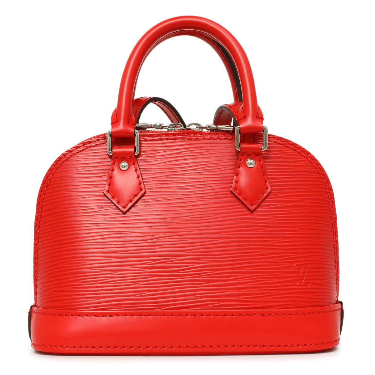 Louis Vuitton Coquelicot Epi Nano Alma Handbags Louis Vuitton