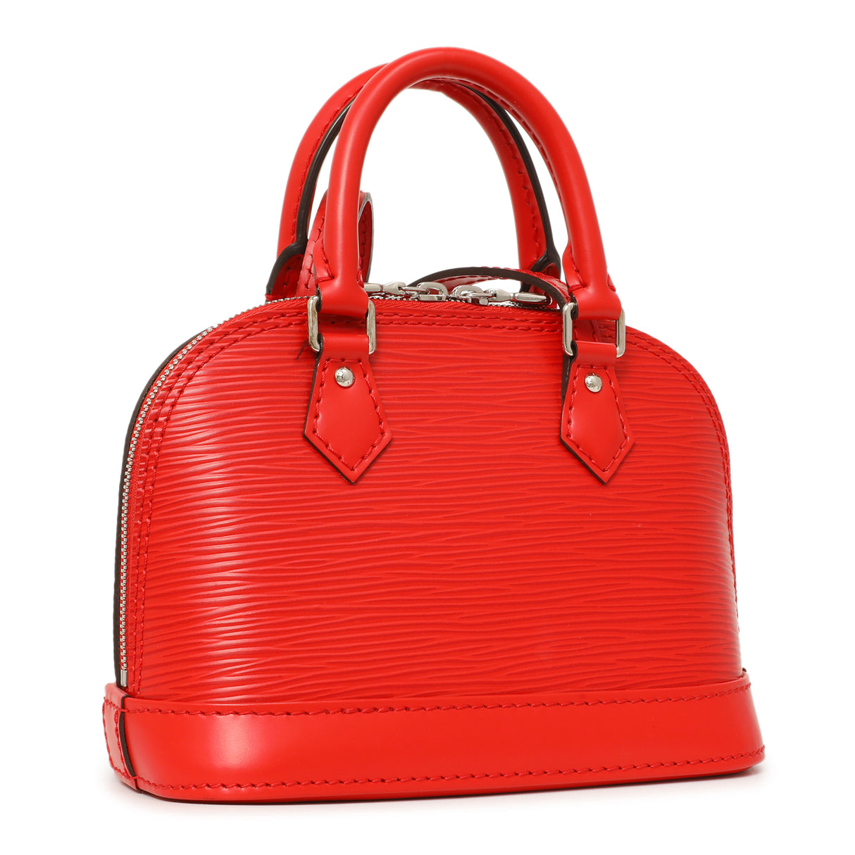 Louis Vuitton Coquelicot Epi Nano Alma Handbags Louis Vuitton