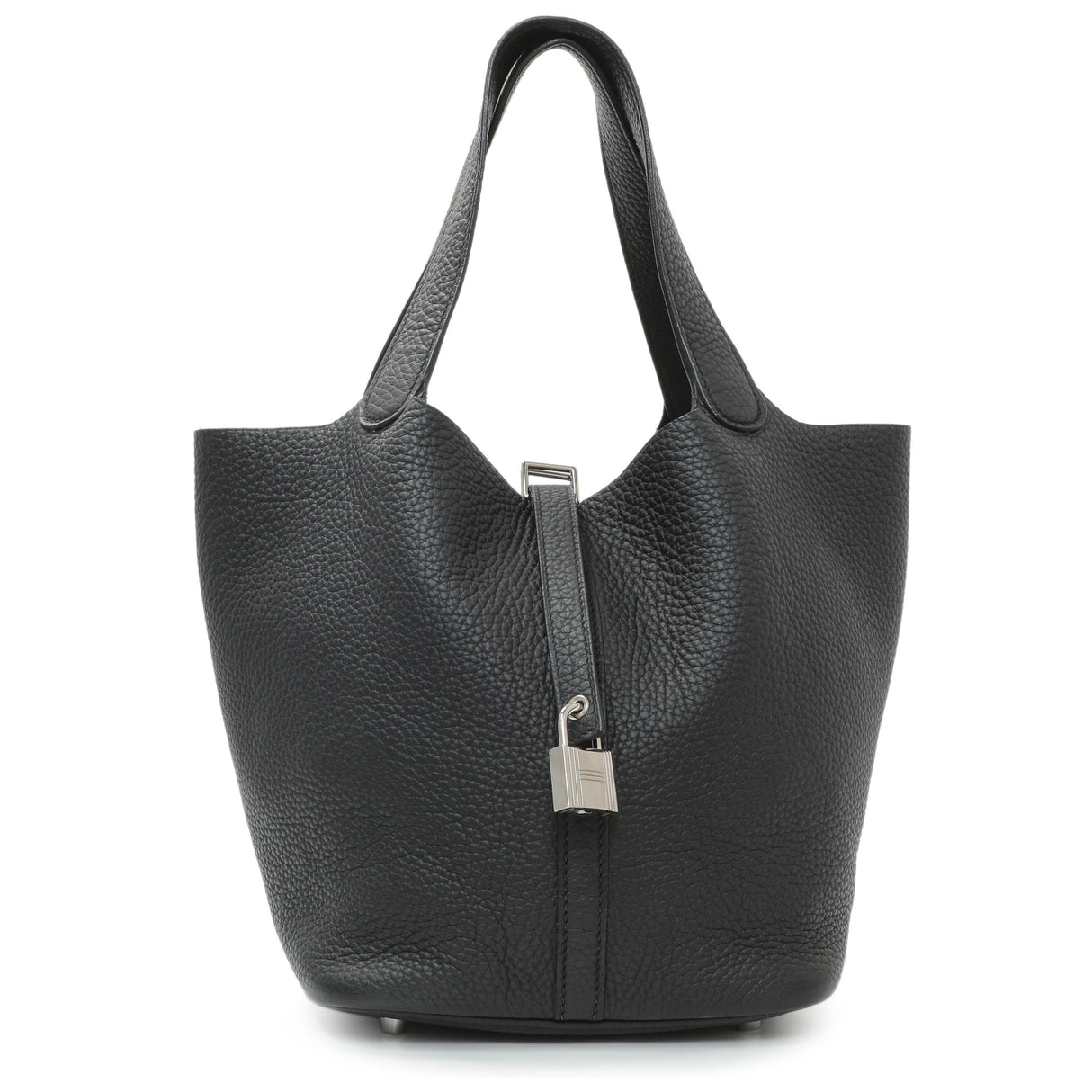 Hermes Black Clemence Picotin 22