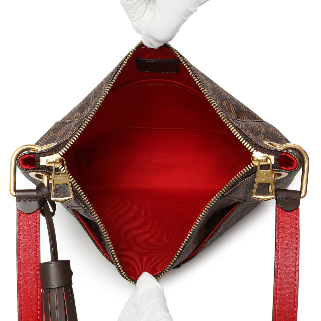 Louis Vuitton Damier Ebene South Bank Besace Handbags Louis Vuitton