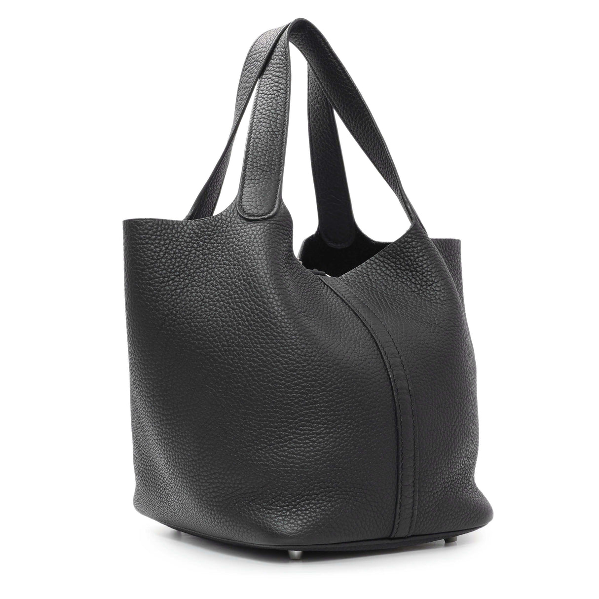 Hermes Black Clemence Picotin 22