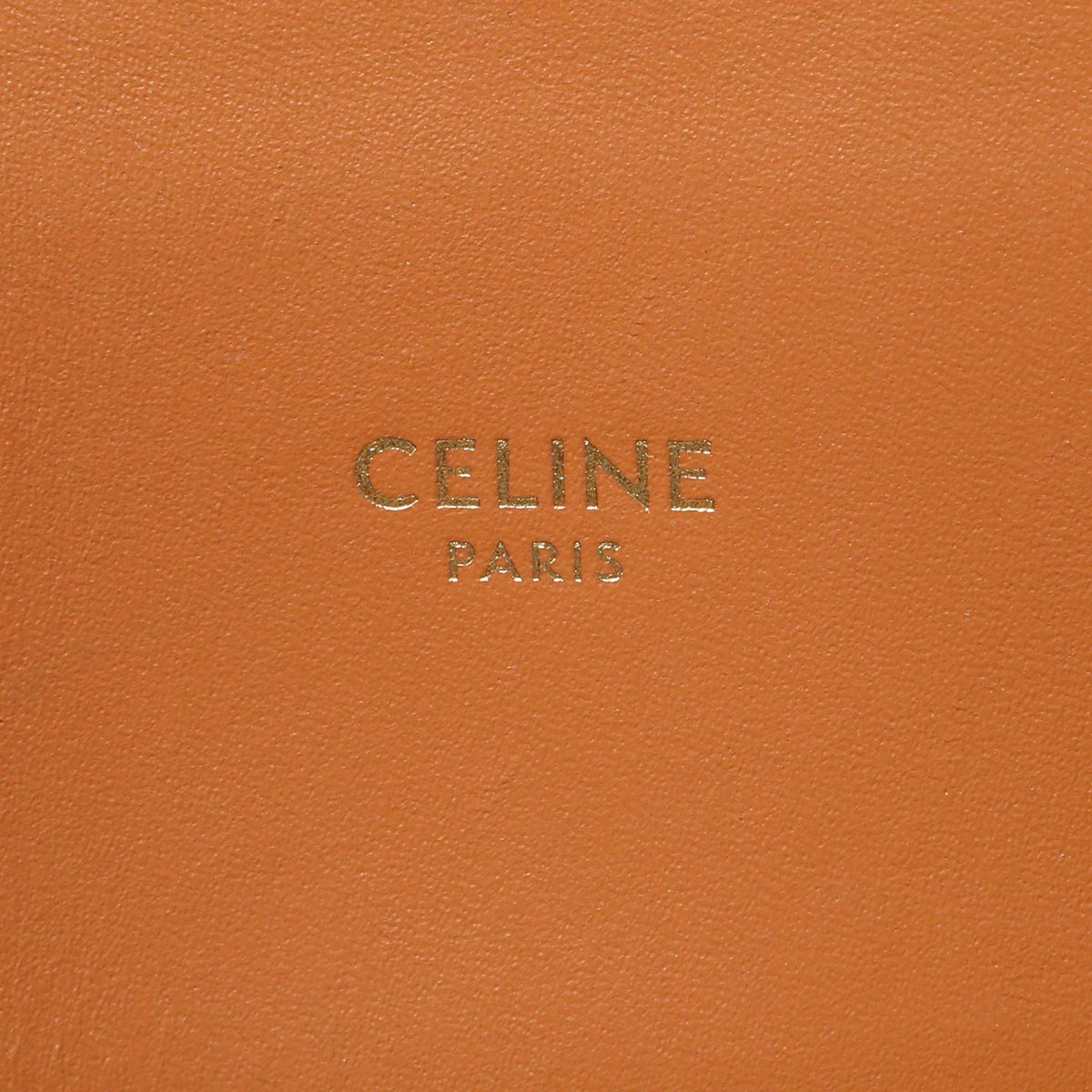 Celine Natural Tan Canvas Calfskin Logo Print Small Vertical Cabas Handbags Celine