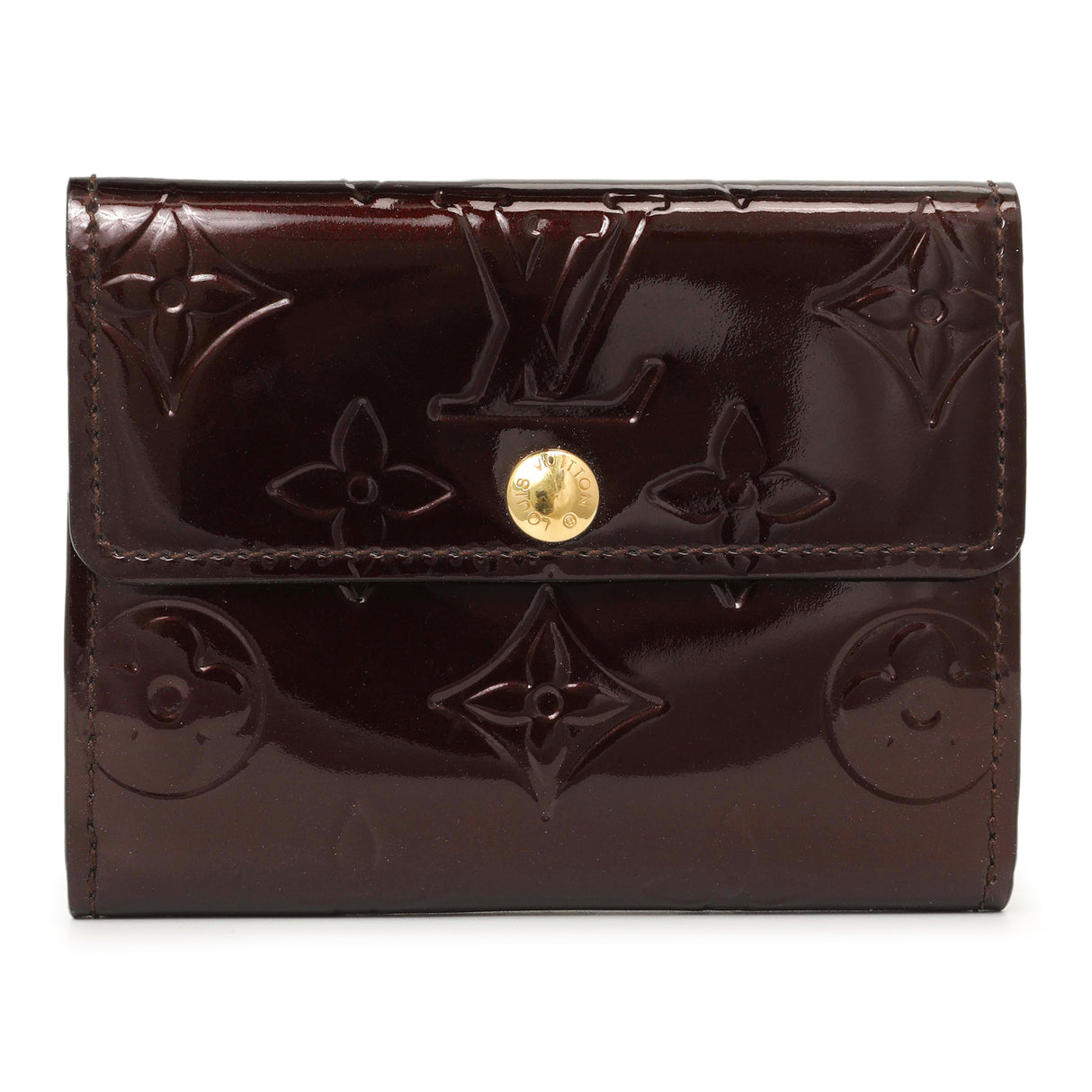 Louis Vuitton Amarante Vernis Ludlow Wallet Accessories Louis Vuitton