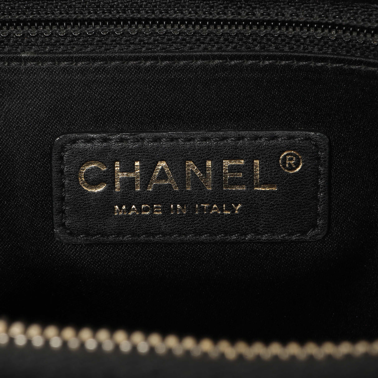 Chanel Black Quilted Caviar Grand Shopping Tote GST Handbags Chanel