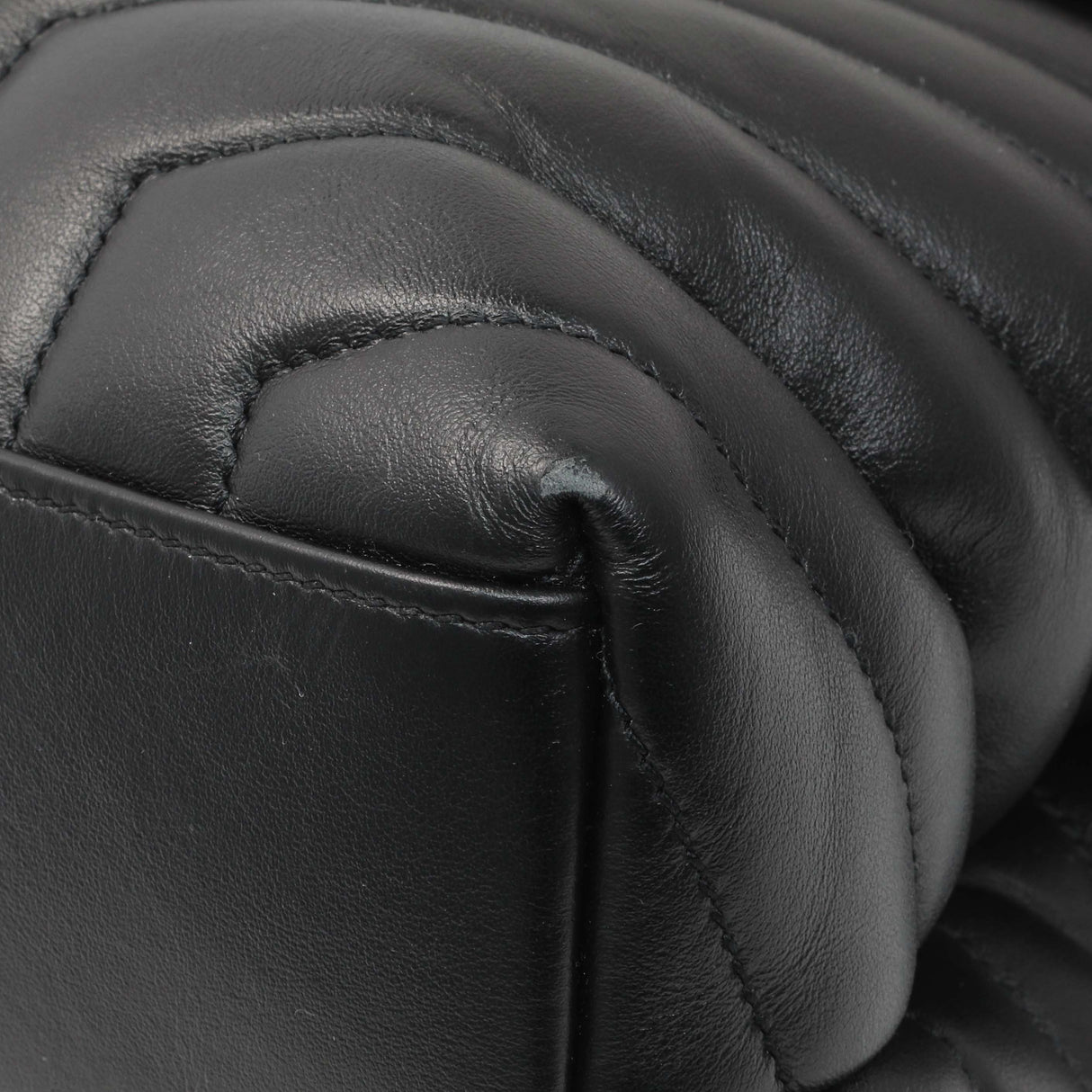 Saint Laurent Black Calfskin Medium Loulou Handbags Saint Laurent