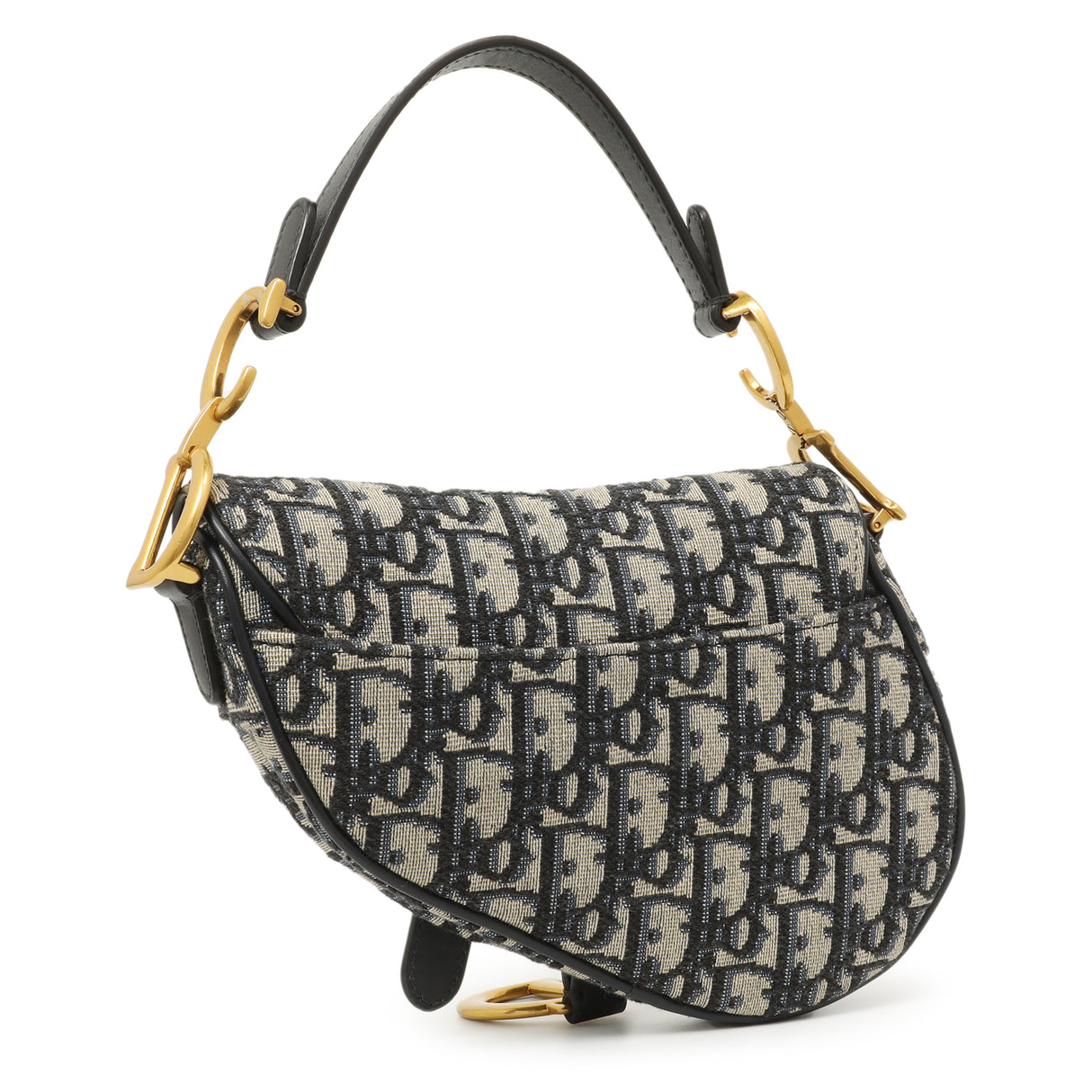 Christian Dior Oblique Mini Saddle Bag Handbags Christian Dior