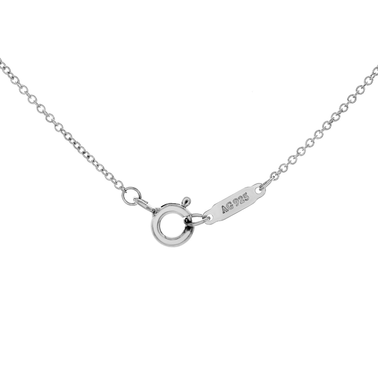 Tiffany & Co. Sterling Silver Atlas Lariat Pendant Necklace Designer Jewellery Tiffany and Co