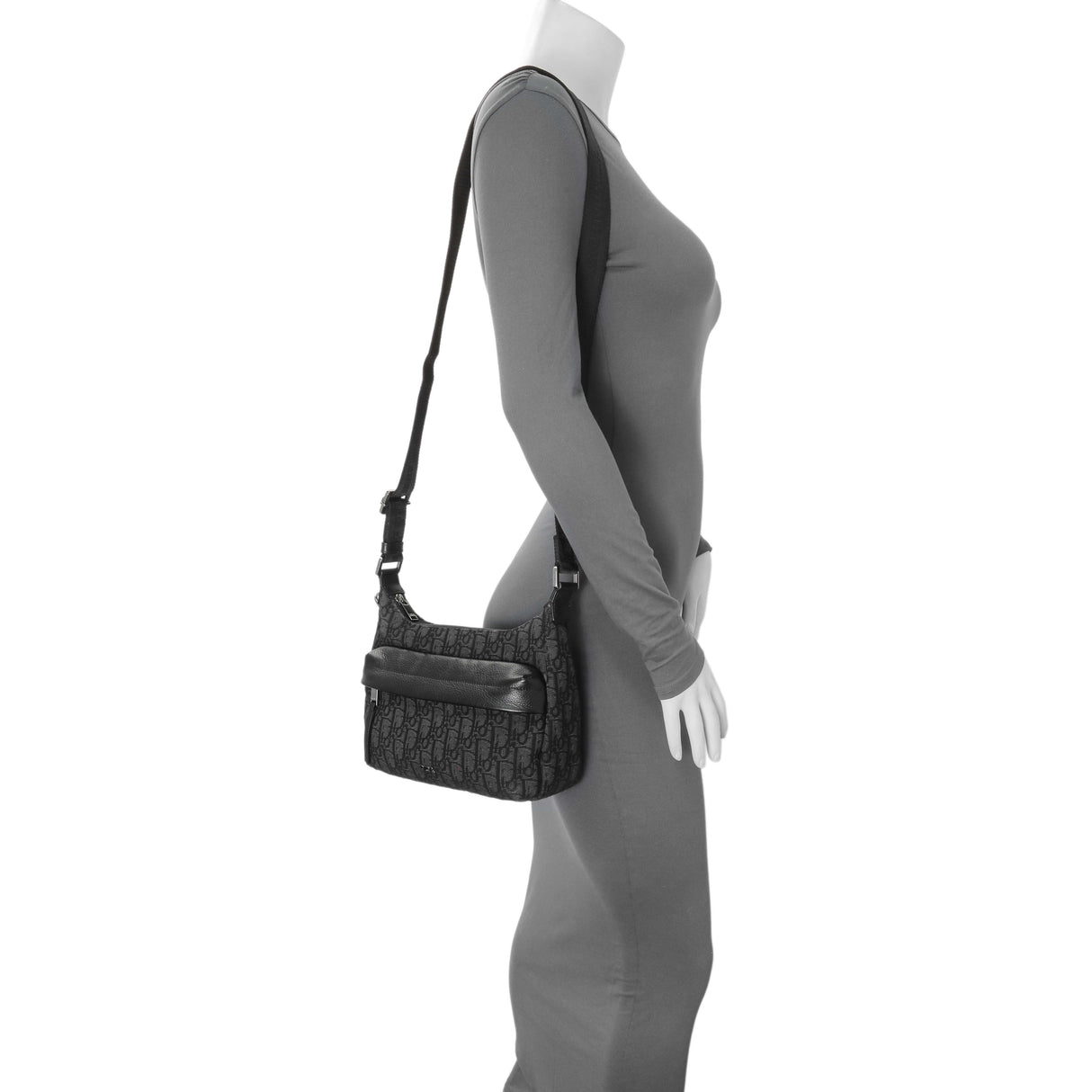 Christian Dior Black Small Rider Soft Hobo Bag Handbags Christian Dior