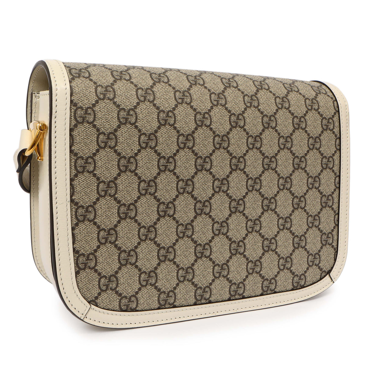 Gucci GG Supreme Monogram Horsebit 1955 Shoulder Bag Handbags Gucci