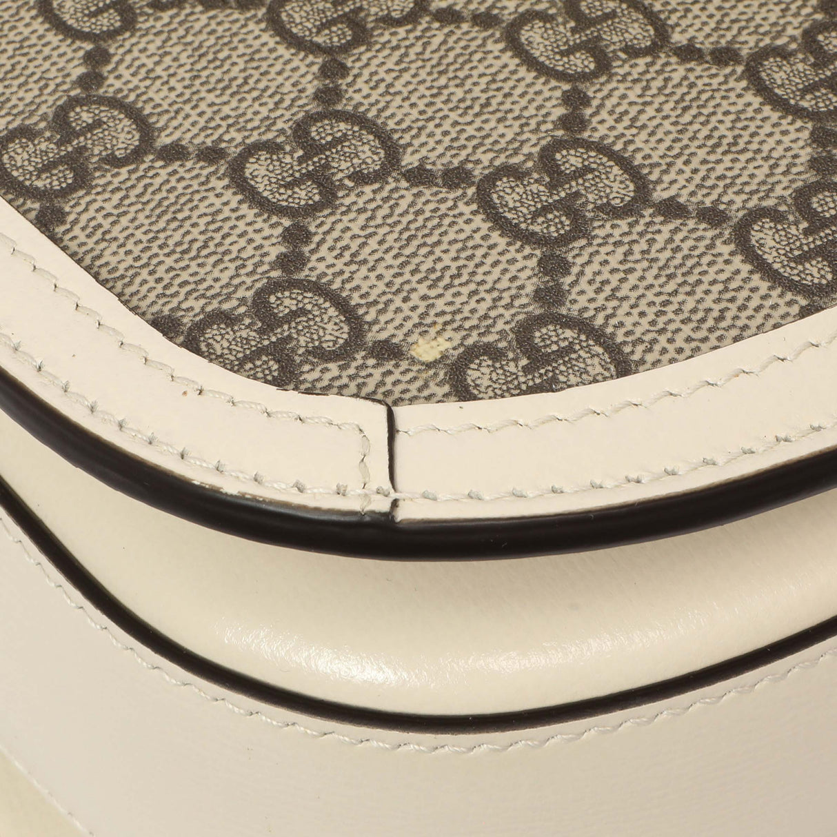 Gucci GG Supreme Monogram Horsebit 1955 Shoulder Bag Handbags Gucci