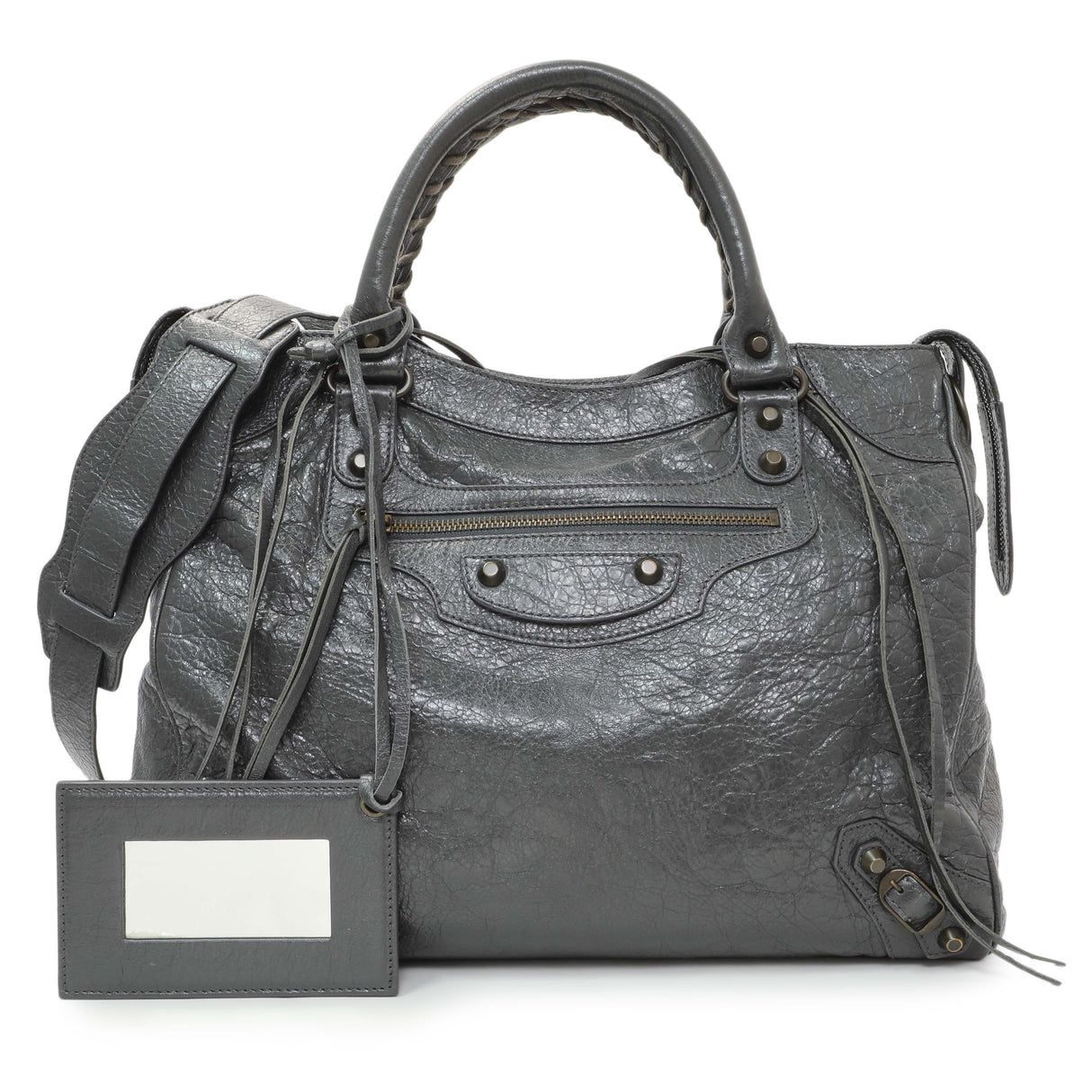 Balenciaga Anthracite Agneau Classic Hardware Velo Bag Handbags Balenciaga