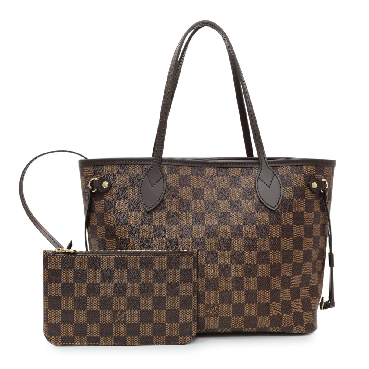 Louis Vuitton Damier Ebene Neverfull PM Handbags Louis Vuitton