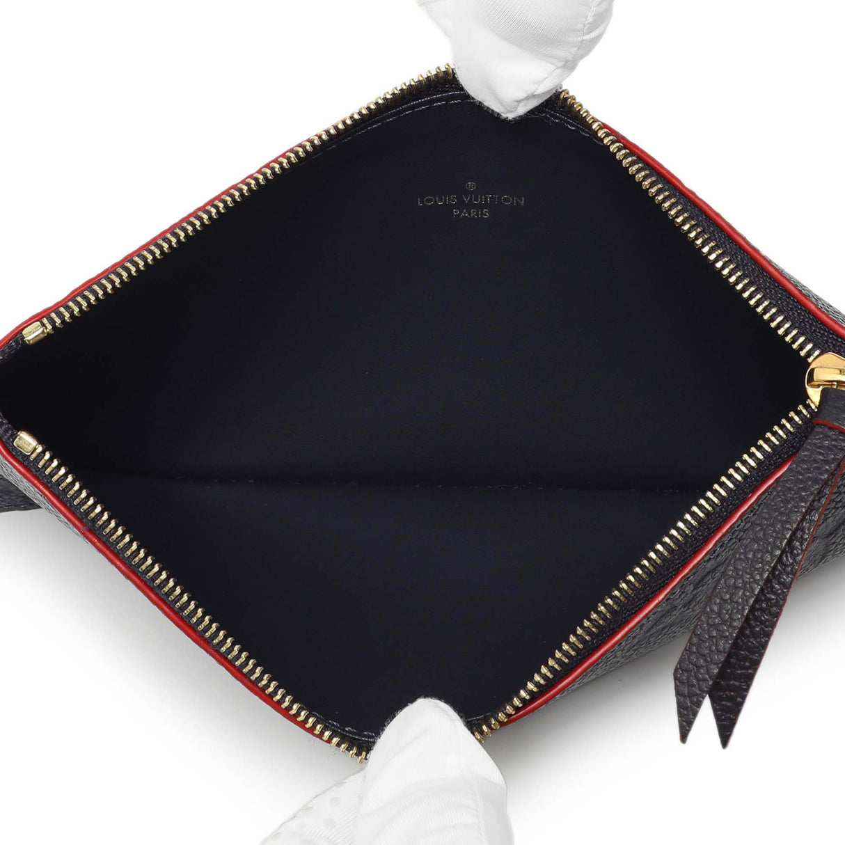 Louis Vuitton Marine Rouge Empreinte Pochette Felicie Chain Wallet Handbags Louis Vuitton