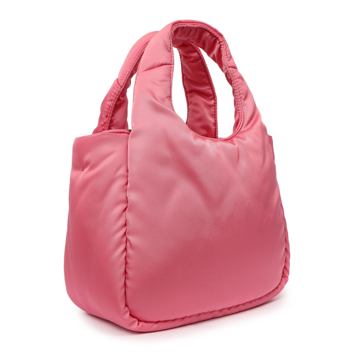 Prada Pink Re-Nylon Mini Padded Soft Tote Handbags Prada