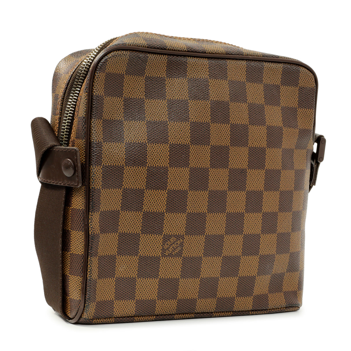 Louis Vuitton Damier Ebene Olav PM Messenger Handbags Louis Vuitton
