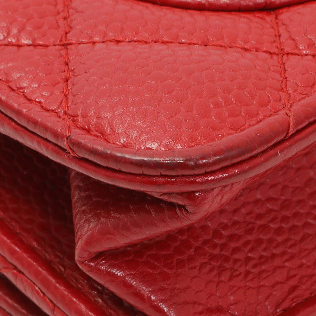 Chanel Red Caviar Classic Wallet On Chain Handbags Chanel