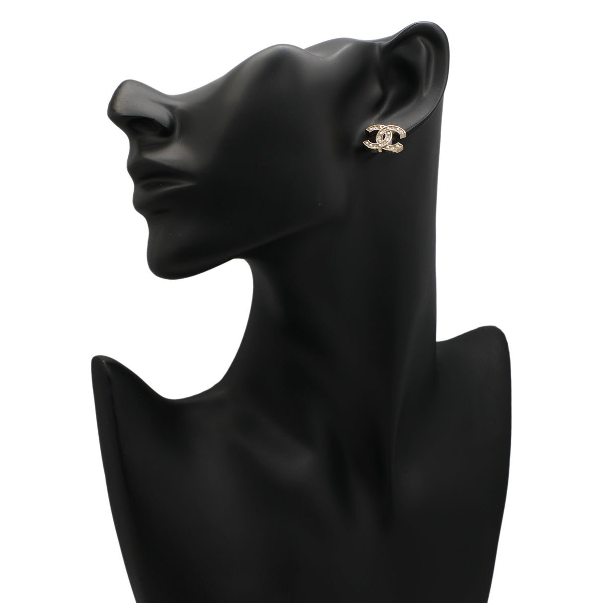 Chanel Crystal Pearl CC Earrings Designer Jewellery Chanel