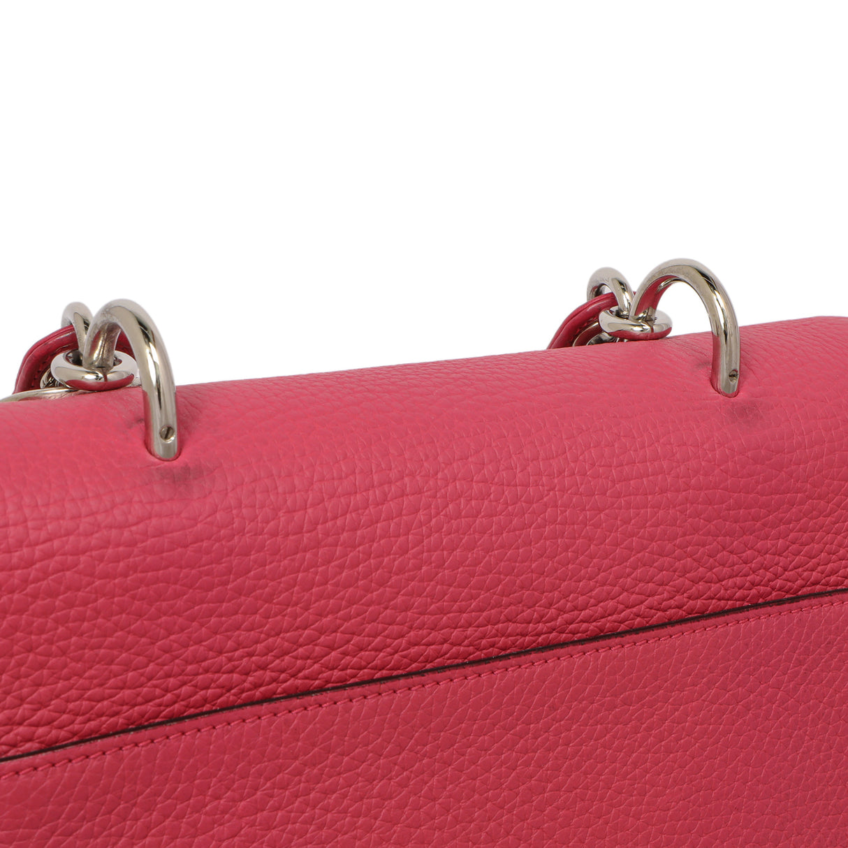 Christian Dior Pink Bullcalf Small Be Dior Flap Handbags Christian Dior