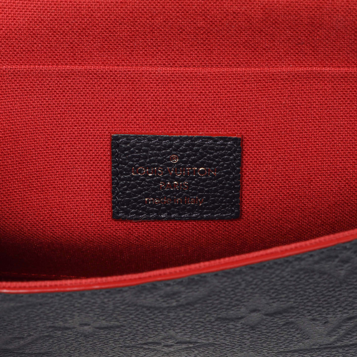 Louis Vuitton Marine Rouge Empreinte Pochette Felicie Chain Wallet Handbags Louis Vuitton