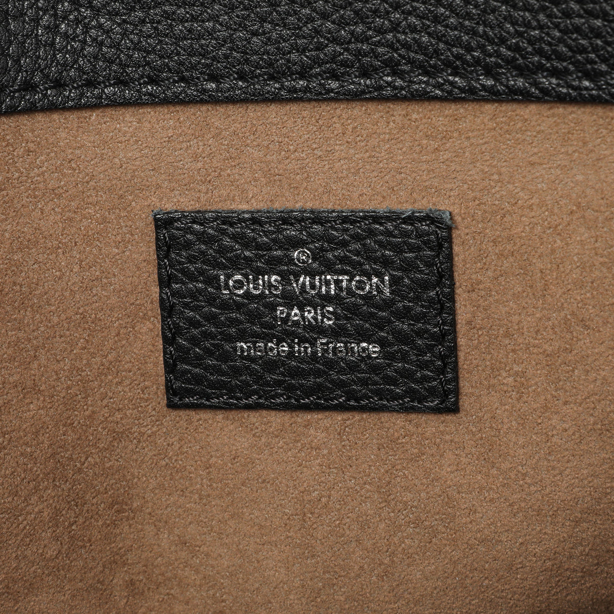 Louis Vuitton Black Mahina Calfskin Sevres Handbags Louis Vuitton