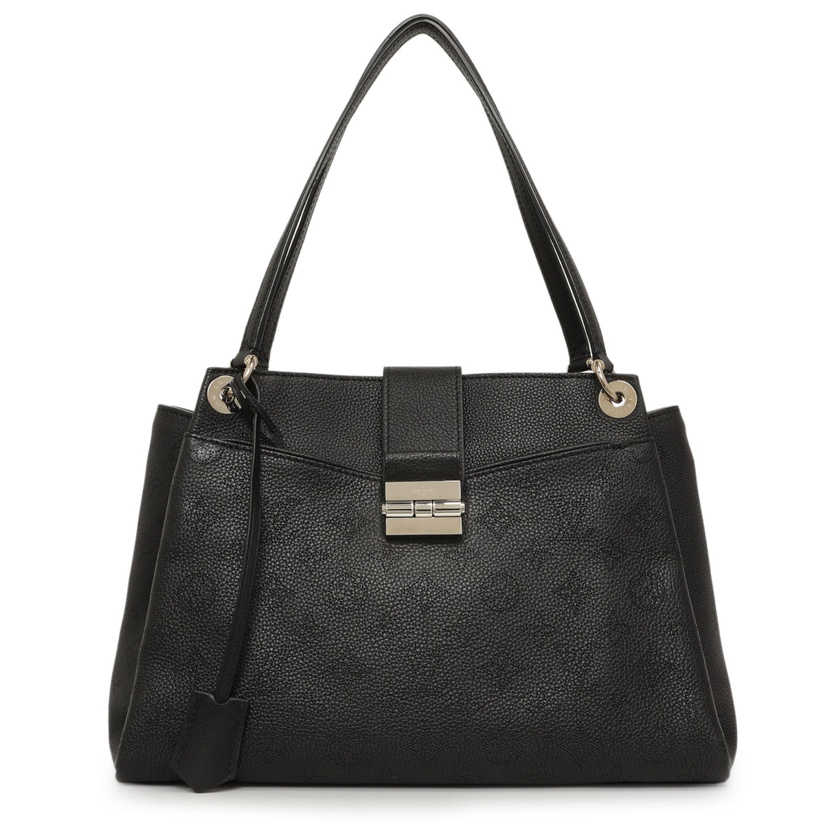 Louis Vuitton Black Mahina Calfskin Sevres Handbags Louis Vuitton