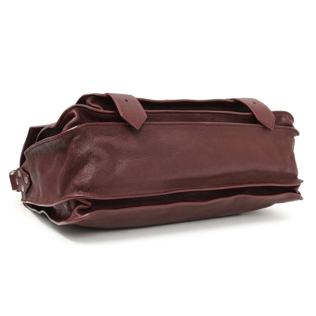 Proenza Schouler Burgundy Lambskin Medium PS1 Satchel Handbags Proenza Schouler