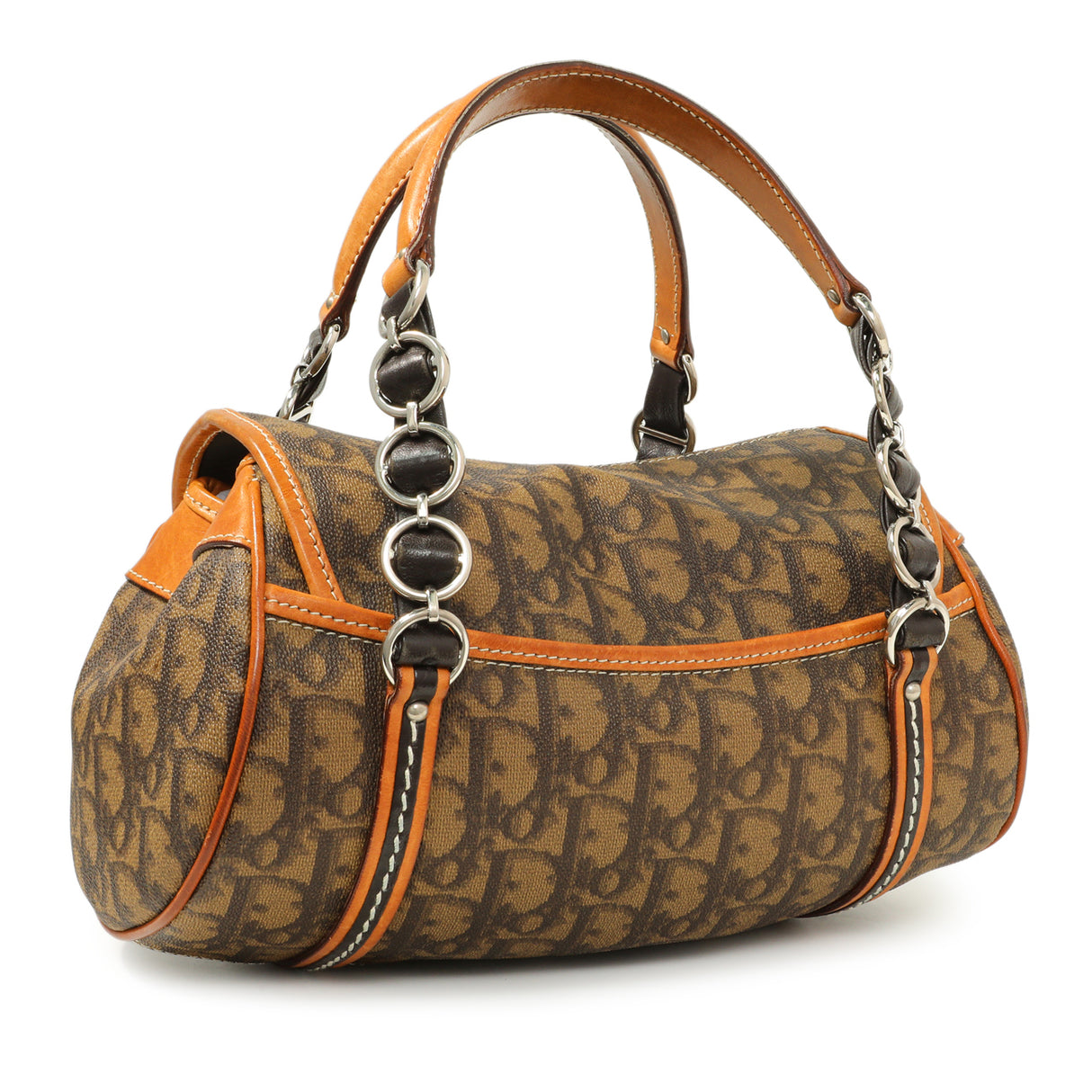 Christian Dior Monogram Romantique Trotter Flap Handbags Christian Dior