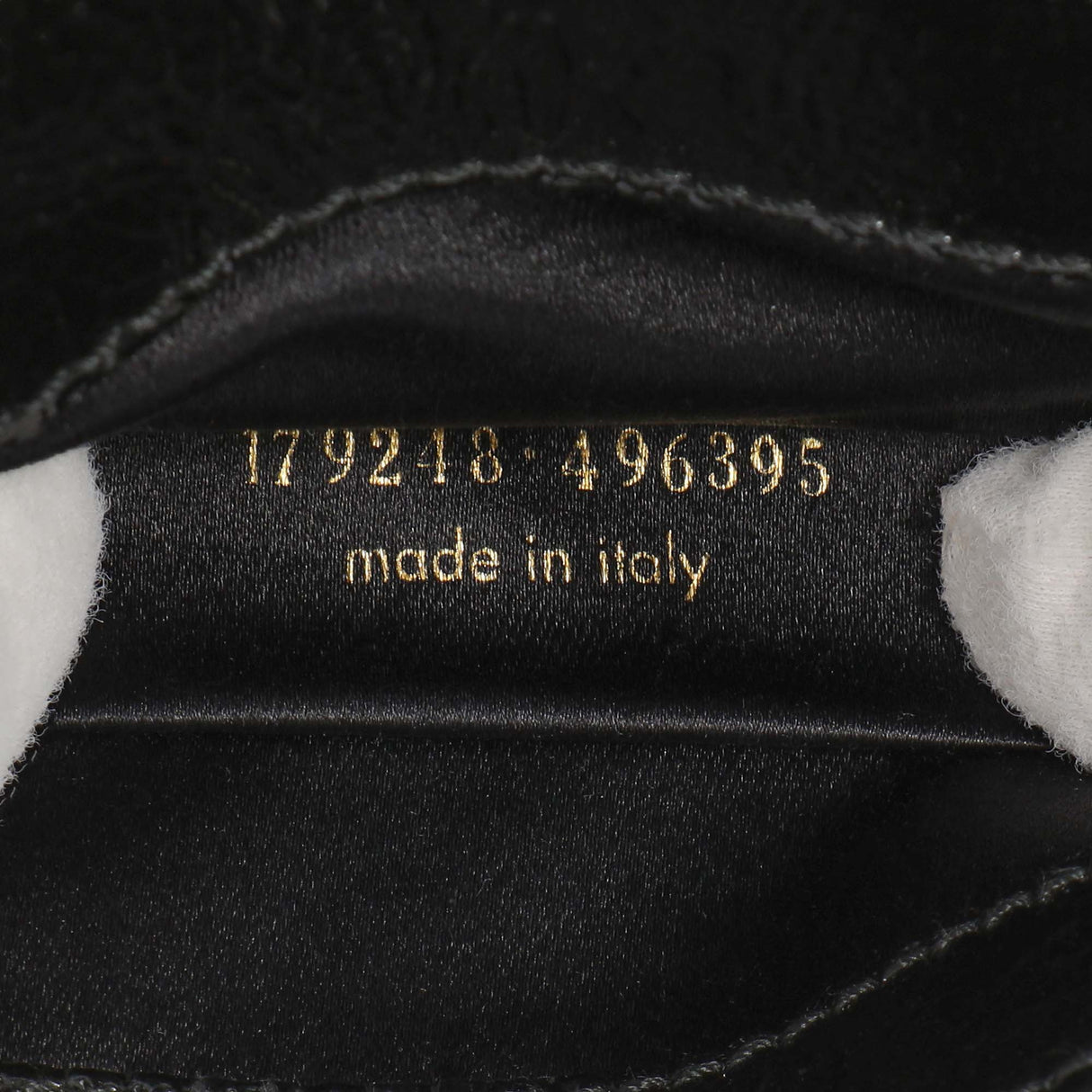 Saint Laurent Black Textured Patent Monogram Small Belle De Jour Clutch Handbags Saint Laurent