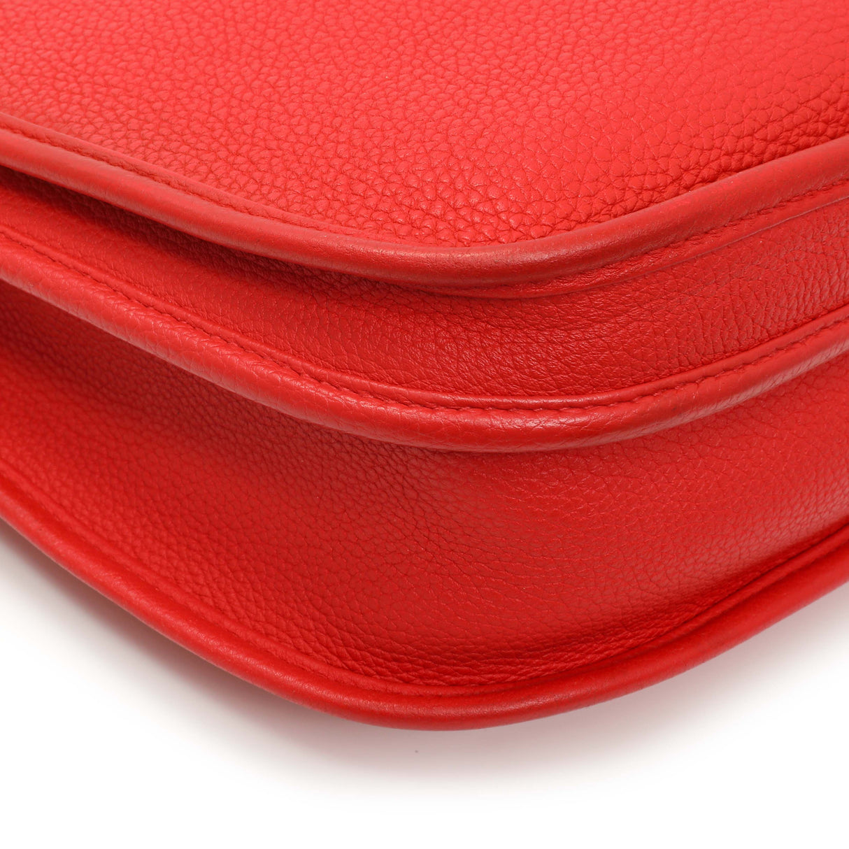 Hermes Rouge de Coeur Clemence Evelyne III PM Handbags Hermes