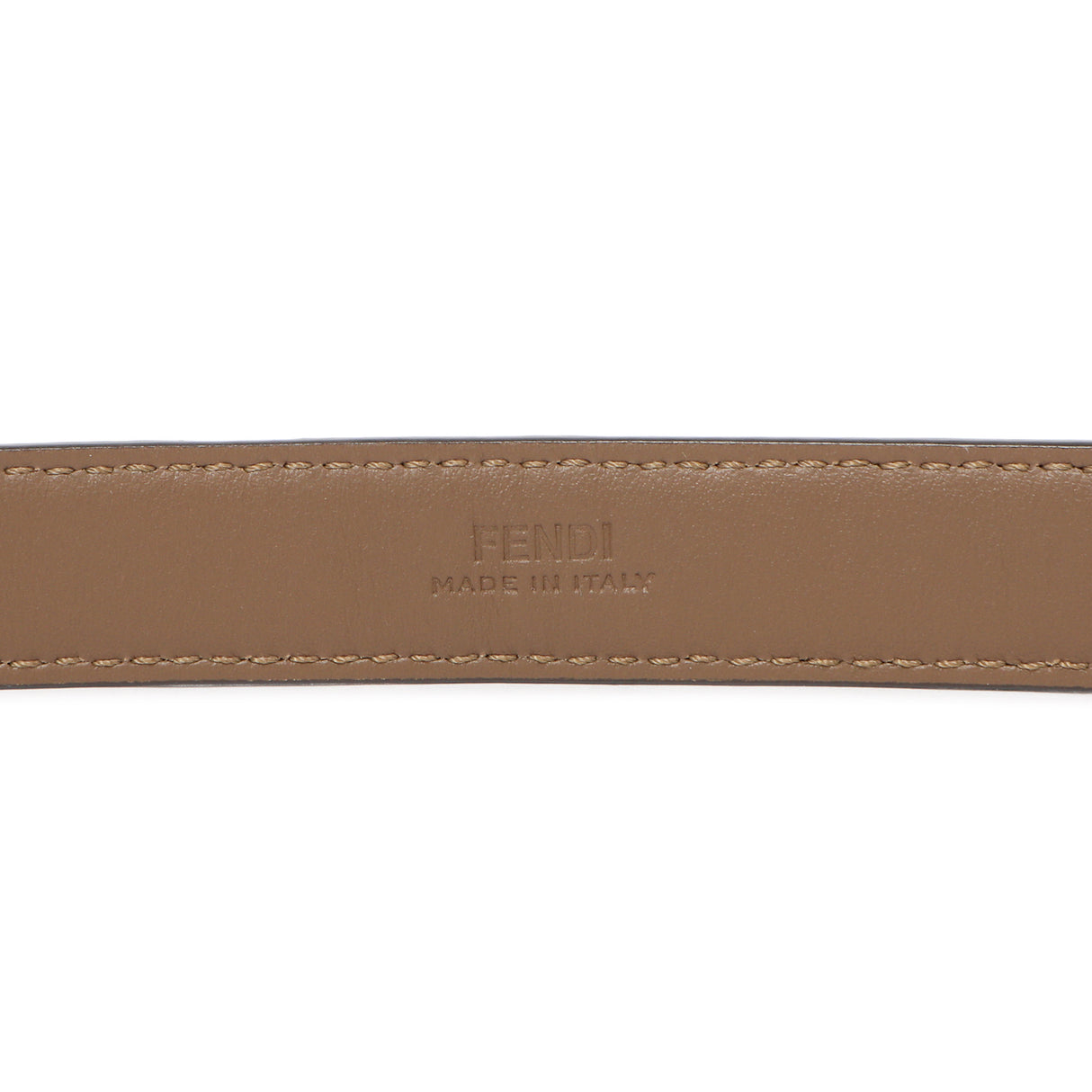 Fendi Glazed Canvas Vitello Century FF 1974 Nano Baguette Belt Bag Handbags Fendi