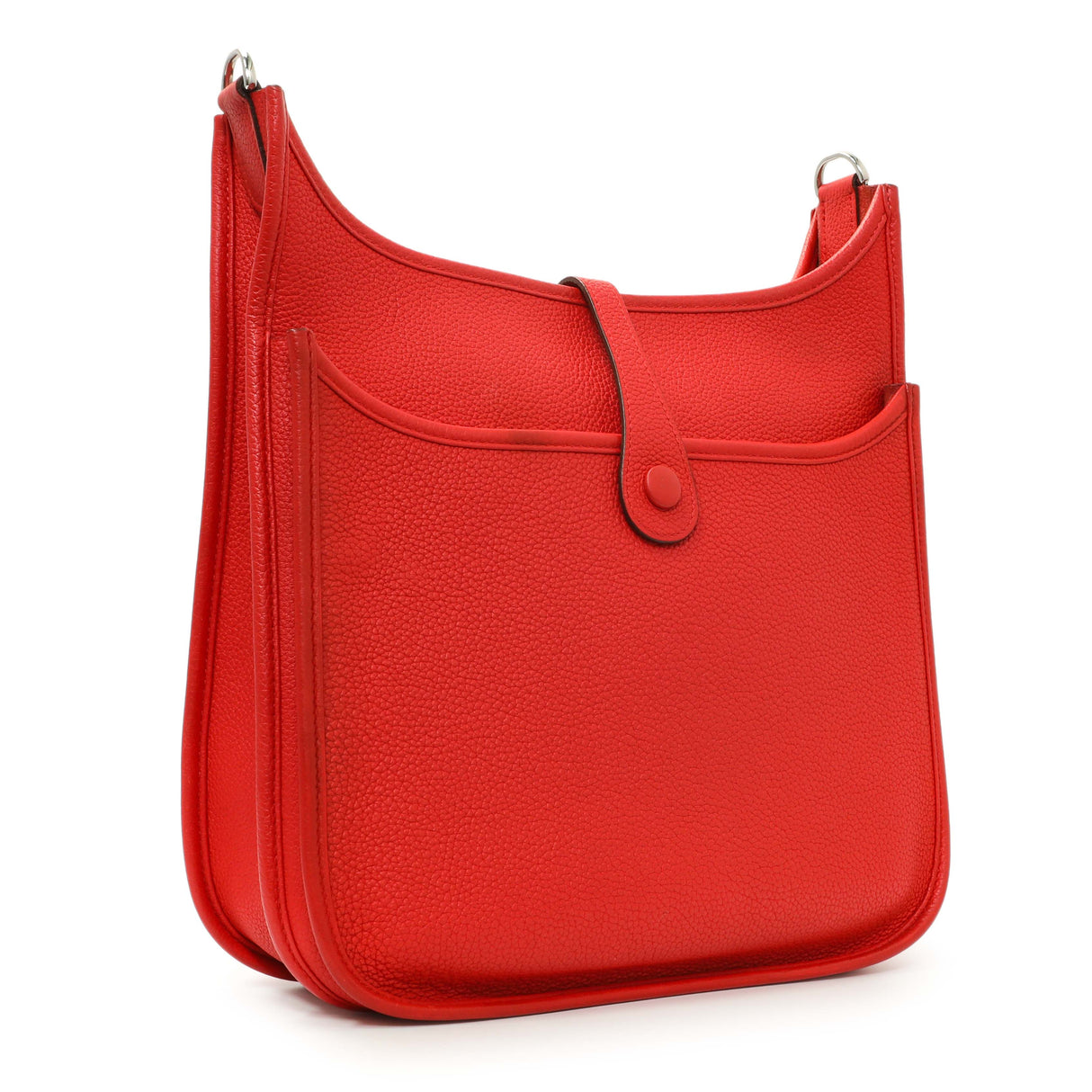 Hermes Rouge de Coeur Clemence Evelyne III PM Handbags Hermes