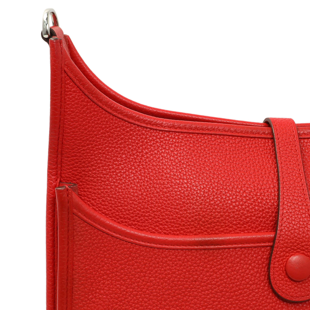 Hermes Rouge de Coeur Clemence Evelyne III PM Handbags Hermes