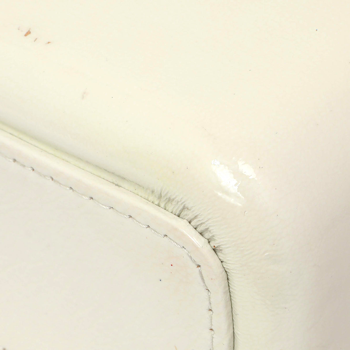 Chanel Patent White Goatskin Quilted Medium Gabrielle Hobo Handbags Chanel