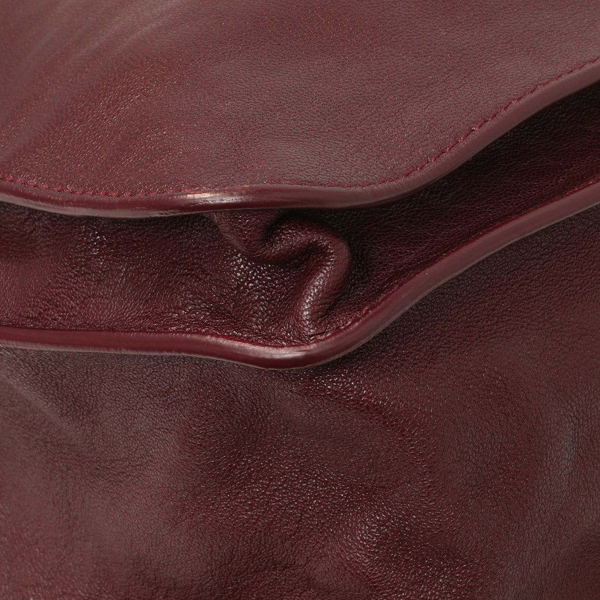 Proenza Schouler Burgundy Lambskin Medium PS1 Satchel Handbags Proenza Schouler