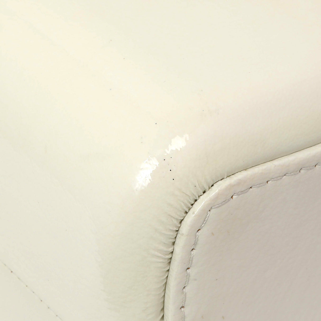 Chanel Patent White Goatskin Quilted Medium Gabrielle Hobo Handbags Chanel