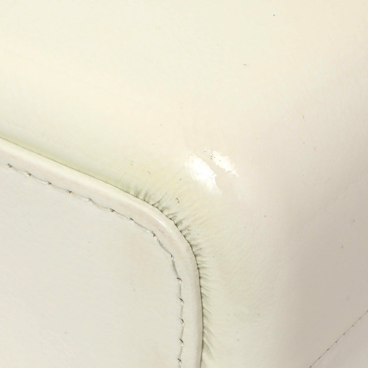 Chanel Patent White Goatskin Quilted Medium Gabrielle Hobo Handbags Chanel