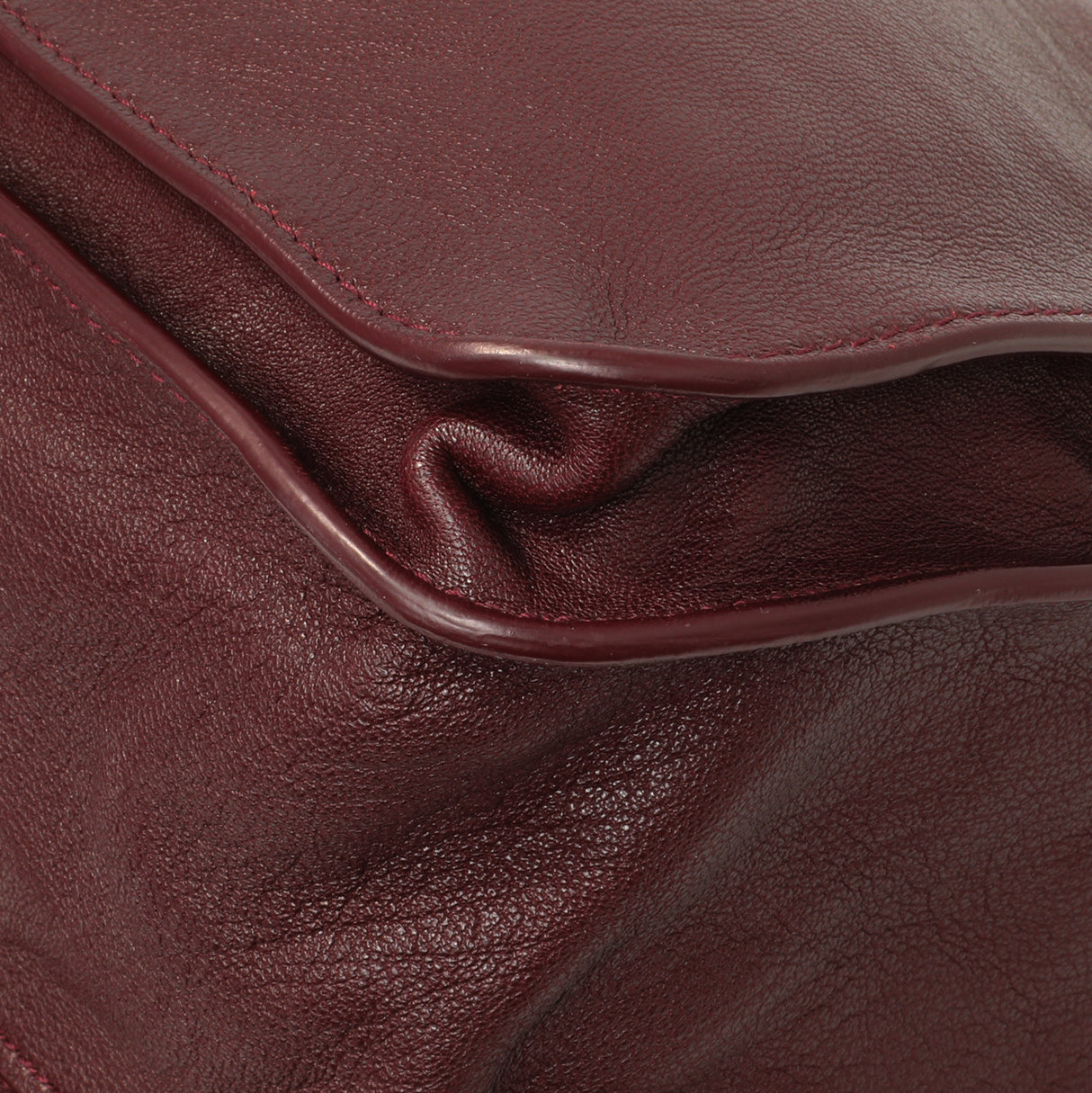 Proenza Schouler Burgundy Lambskin Medium PS1 Satchel Handbags Proenza Schouler