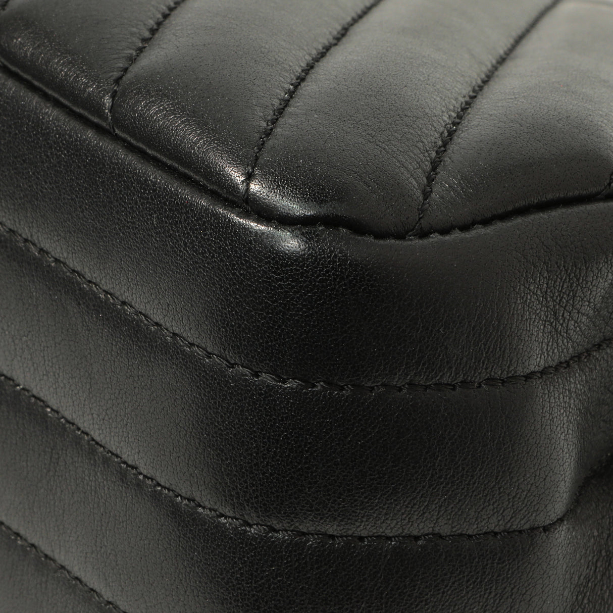 Chanel Black Chevron Quilted Calfskin Mini Statement Flap Handbags Chanel