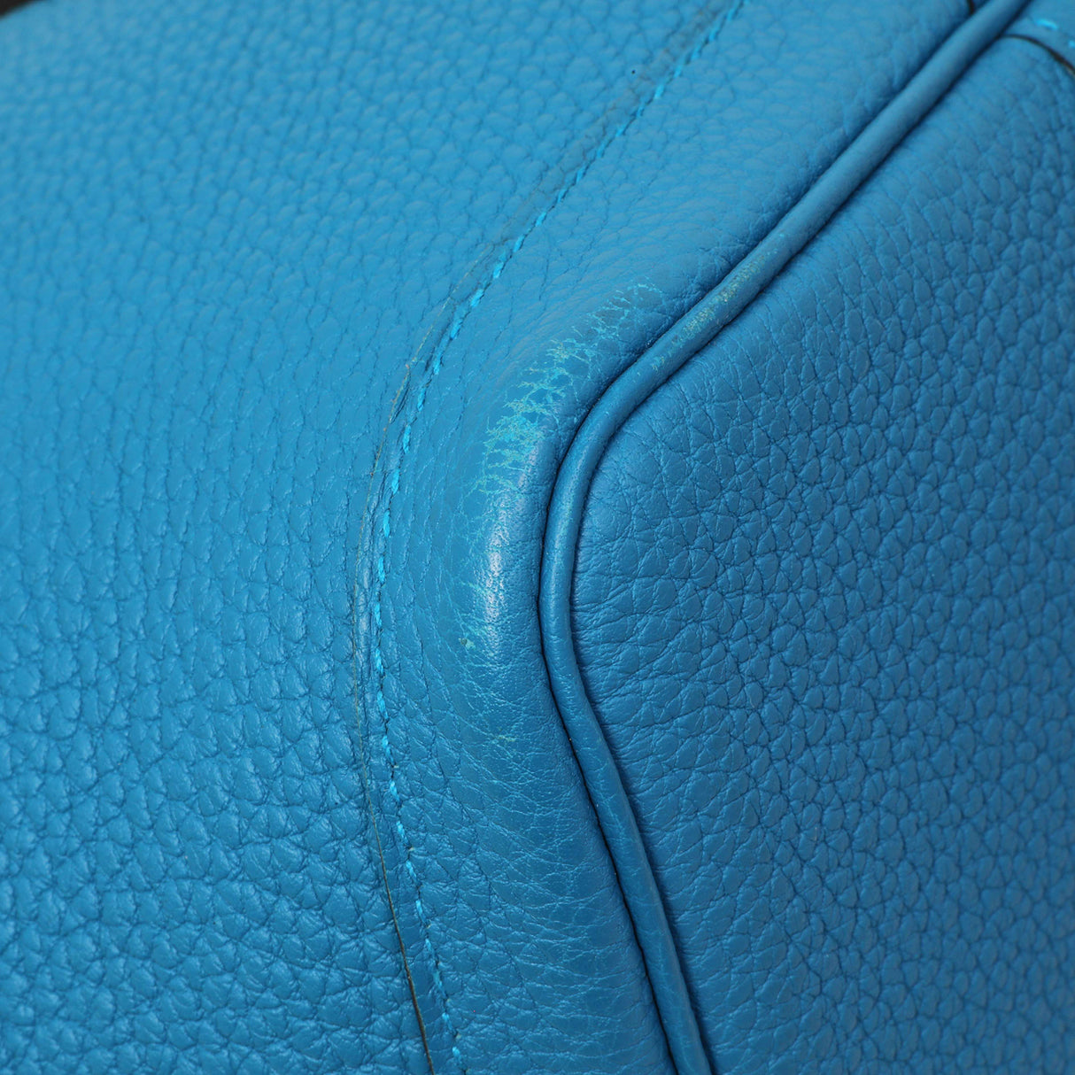 Hermes Bleu Zanzibar Negonda Garden Party 30 Handbags Hermes