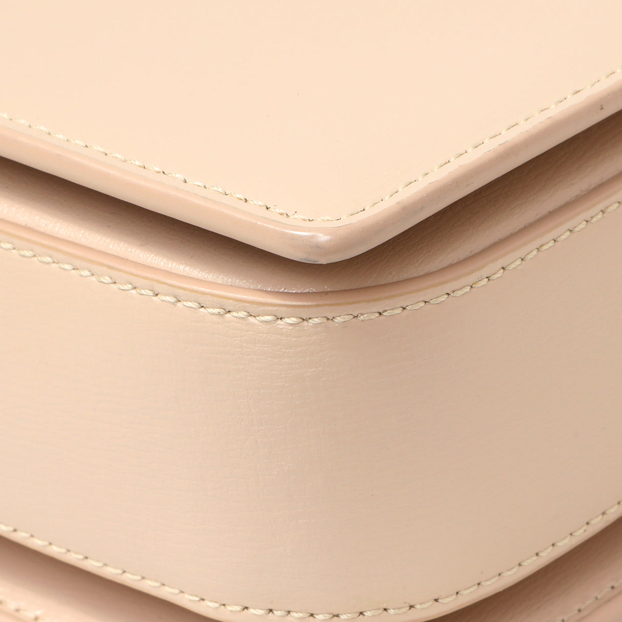 Saint Laurent Marble Pink Smooth Calfskin Suede Medium Bellechasse Bag Handbags Saint Laurent