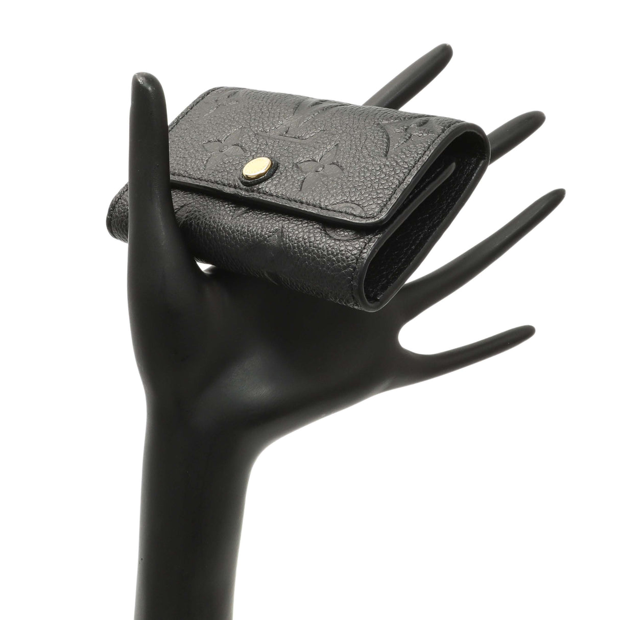 Louis Vuitton Black Empreinte Multicles 6 Key Holder Accessories Louis Vuitton